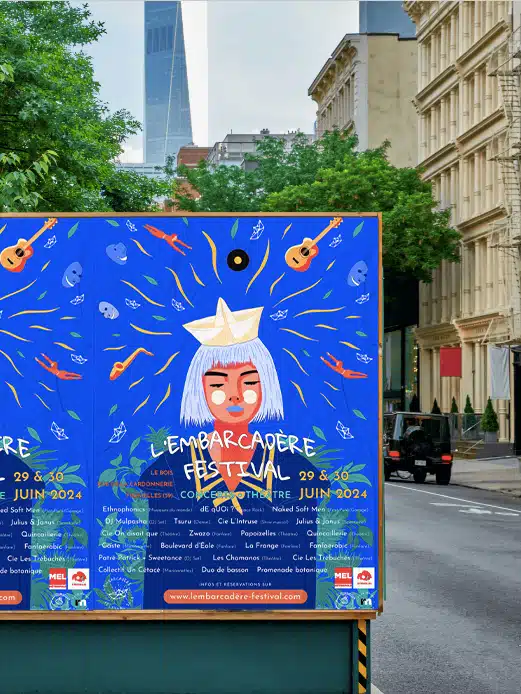 l'embarcadère affiche