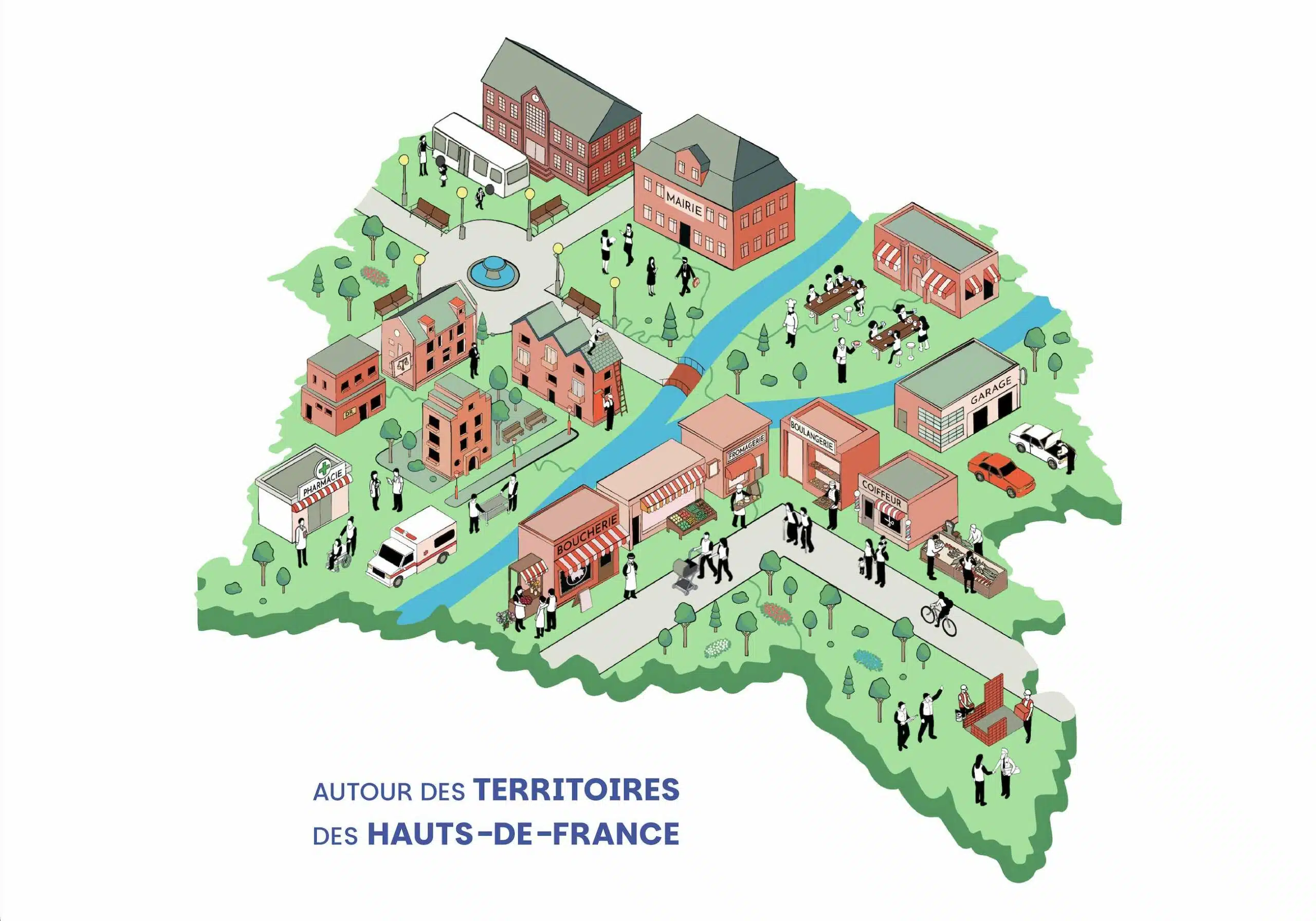 U2P – Identité visuelle et illustration